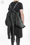 BORIS BIDJAN SABERI Horsehide Top SS22 J2 FMM20020 -T Black